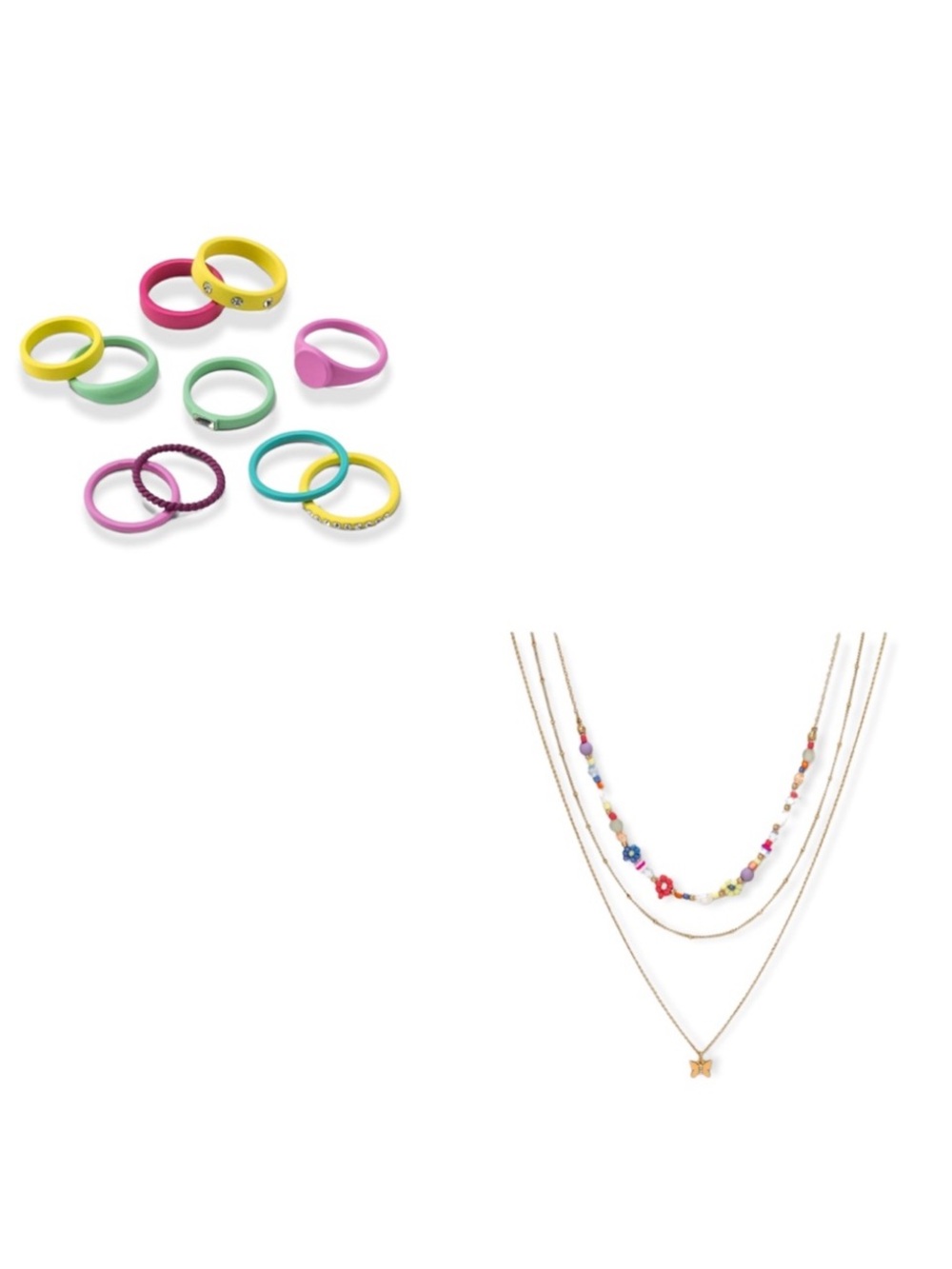 Wild Fable Ring and Necklace Bundle